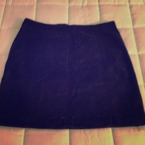 Free People Corduroy Mini Skirt